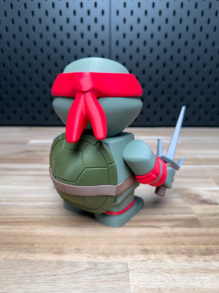 图片[3]-【积木玩具】忍者神龟 拉斐尔 Raphael the Teenage Mutant Ninja Chunk Kit No Support No AMS No Glue-3D合纵社-3D打印模型STL格式3mf格式免费下载！