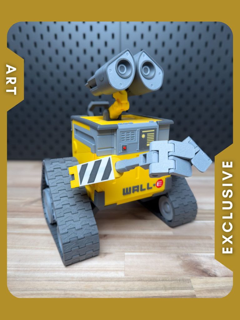 【积木玩具】瓦力 WALL-E Kit-3D合纵社-3D打印模型STL格式3mf格式免费下载！