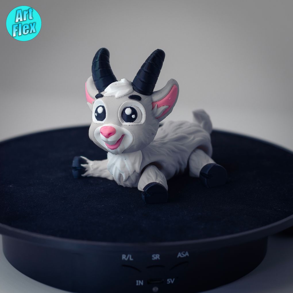 图片[2]-小山羊 ArtFlex-Toony-Goat FlexiSTL-3D合纵社-3D打印模型STL格式3mf格式免费下载！