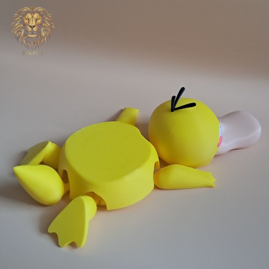 图片[2]-可达鸭杯垫 STL_model_3D_971352-3D合纵社-3D打印模型STL格式3mf格式免费下载！