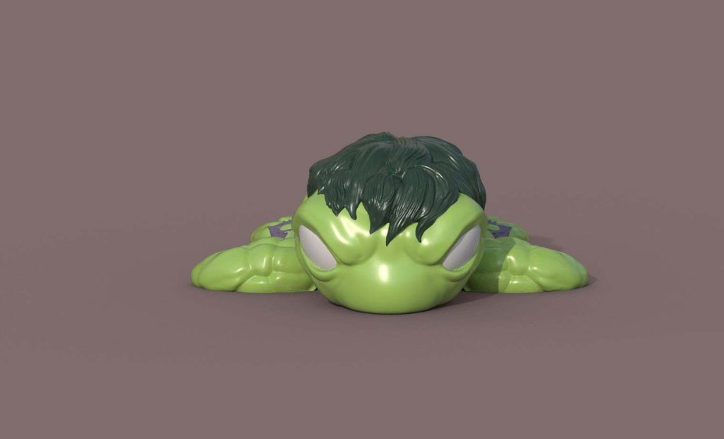 图片[2]-乌龟绿巨人 Turtle Hulk Painted @Print3DWorld-3D合纵社-3D打印模型STL格式3mf格式免费下载！