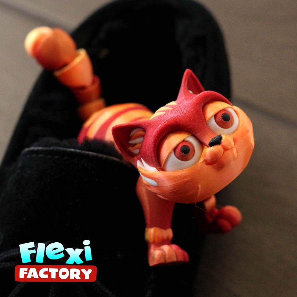 图片[2]-大脸猫 Flexi Factory_Cat-3D合纵社-3D打印模型STL格式3mf格式免费下载！