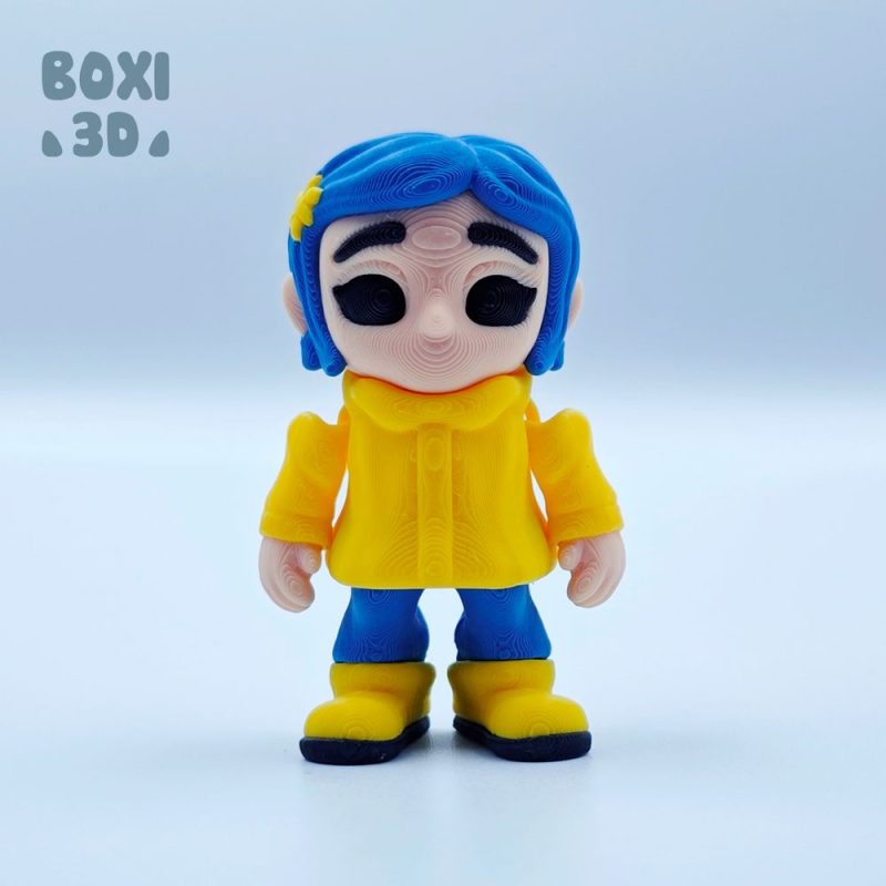 卡洛琳 Boxi3D- Coraline @Print3DWorld-3D合纵社-3D打印模型STL格式3mf格式免费下载！