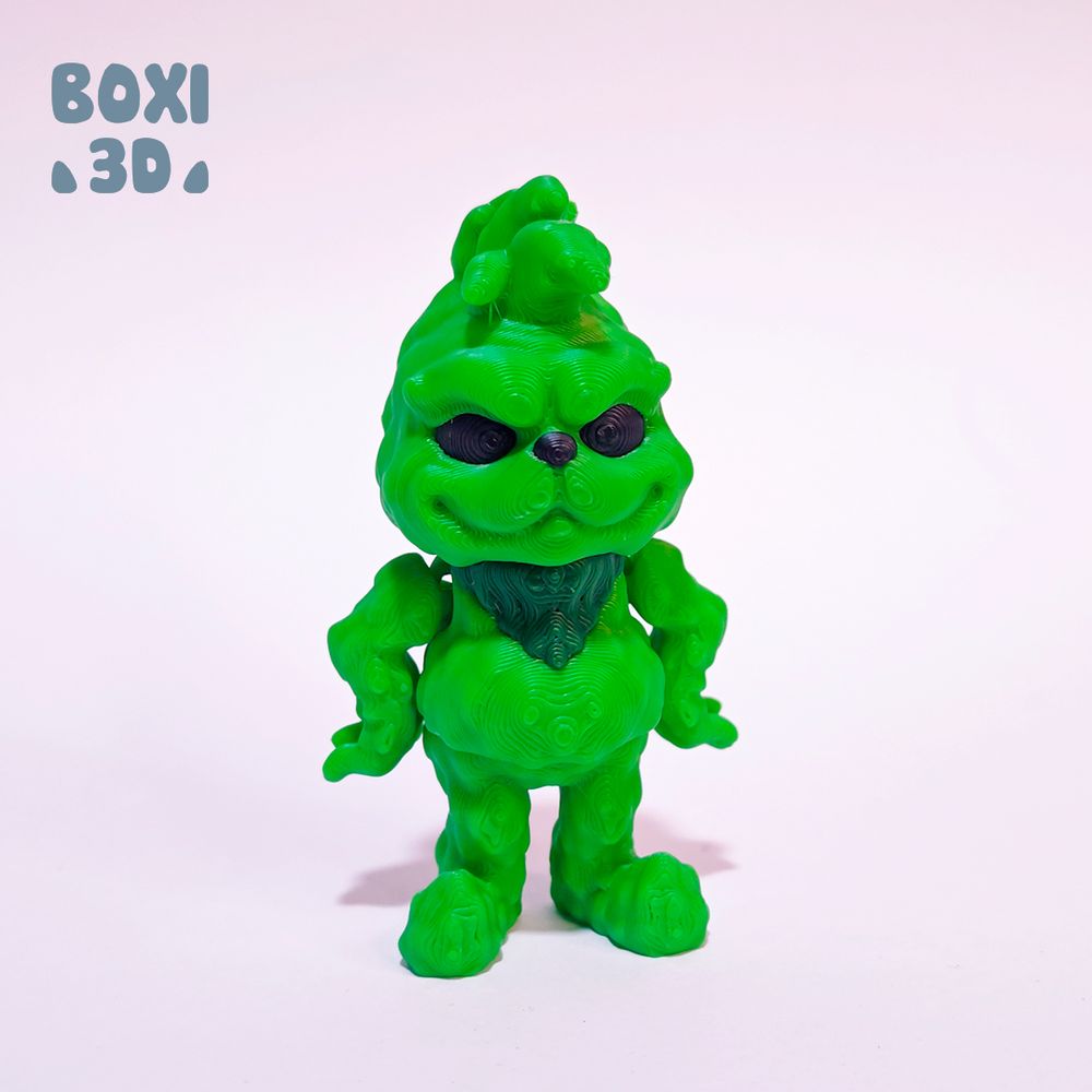 图片[4]-圣诞怪杰格林奇 Boxi3D_Grinch-3D合纵社-3D打印模型STL格式3mf格式免费下载！