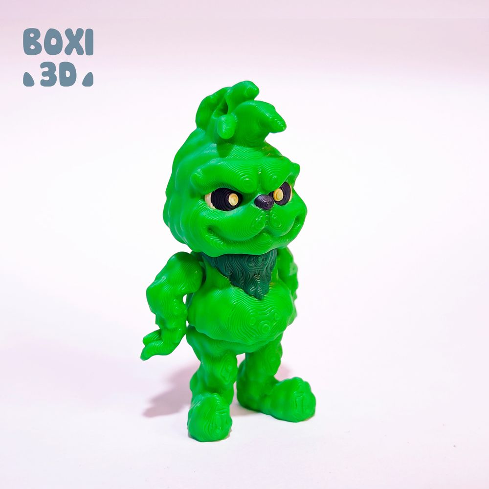 图片[3]-圣诞怪杰格林奇 Boxi3D_Grinch-3D合纵社-3D打印模型STL格式3mf格式免费下载！