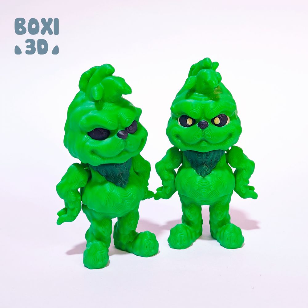 图片[2]-圣诞怪杰格林奇 Boxi3D_Grinch-3D合纵社-3D打印模型STL格式3mf格式免费下载！