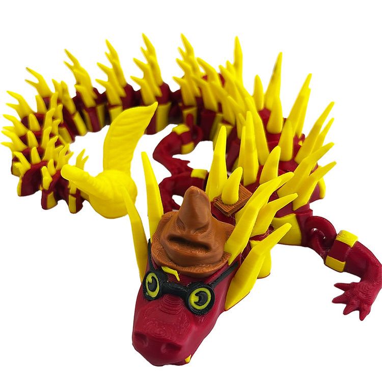 图片[3]-巫师龙  Wizard_Dragon-3D合纵社-3D打印模型STL格式3mf格式免费下载！