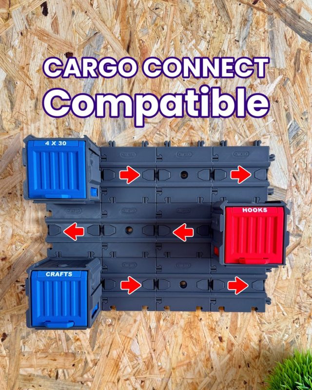 货物集装箱 收纳盒 CCMini @Print3DWorld-3D合纵社-3D打印模型STL格式3mf格式免费下载！