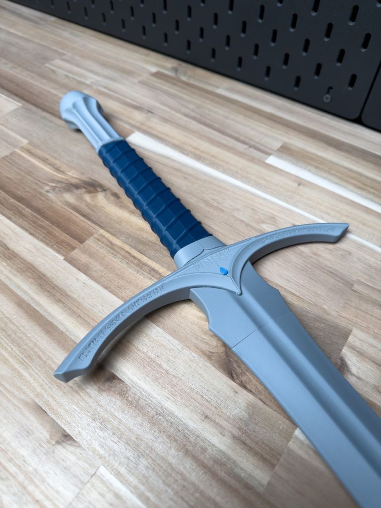 图片[2]-【积木玩具】格兰芬多剑 Glamdring Prop Kit No Support No AMS No Glue-3D合纵社-3D打印模型STL格式3mf格式免费下载！