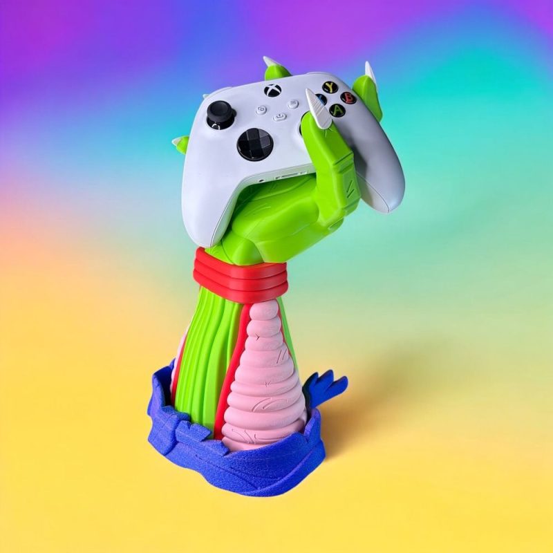 比克游戏手柄支架 Universal Controller Stand, Piccolo @Print3DWorld-3D合纵社-3D打印模型STL格式3mf格式免费下载!