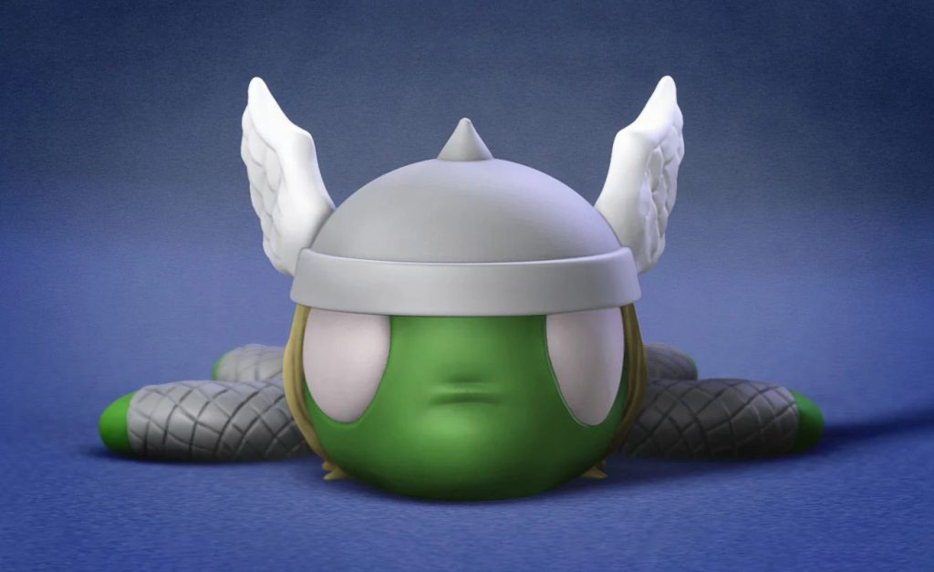 图片[2]-乌龟雷神 Super Turtle Thor @Print3DWorld-3D合纵社-3D打印模型STL格式3mf格式免费下载！