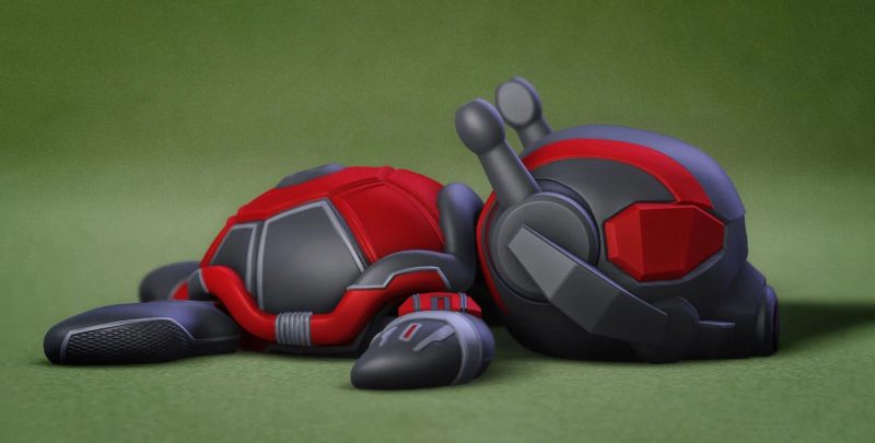 乌龟蚁人 Super Turtle Ant Man @Print3DWorld-3D合纵社-3D打印模型STL格式3mf格式免费下载!