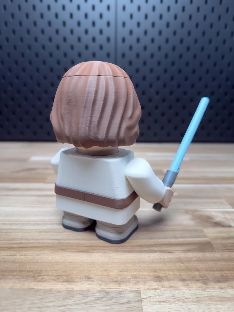 图片[3]-【积木玩具】星球大战-卢克 Luke Chunkwalker Kit No Support No AMS No Glue-3D合纵社-3D打印模型STL格式3mf格式免费下载！