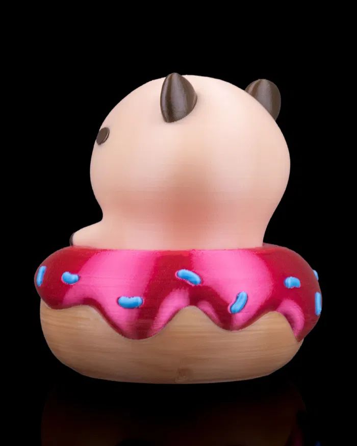 图片[2]-甜甜圈卡皮巴拉 Donut Disturb-3D合纵社-3D打印模型STL格式3mf格式免费下载！