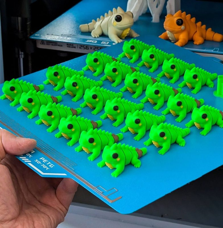 岩蜥 岩蜥 Koza- Iguana-3D合纵社-3D打印模型STL格式3mf格式免费下载!