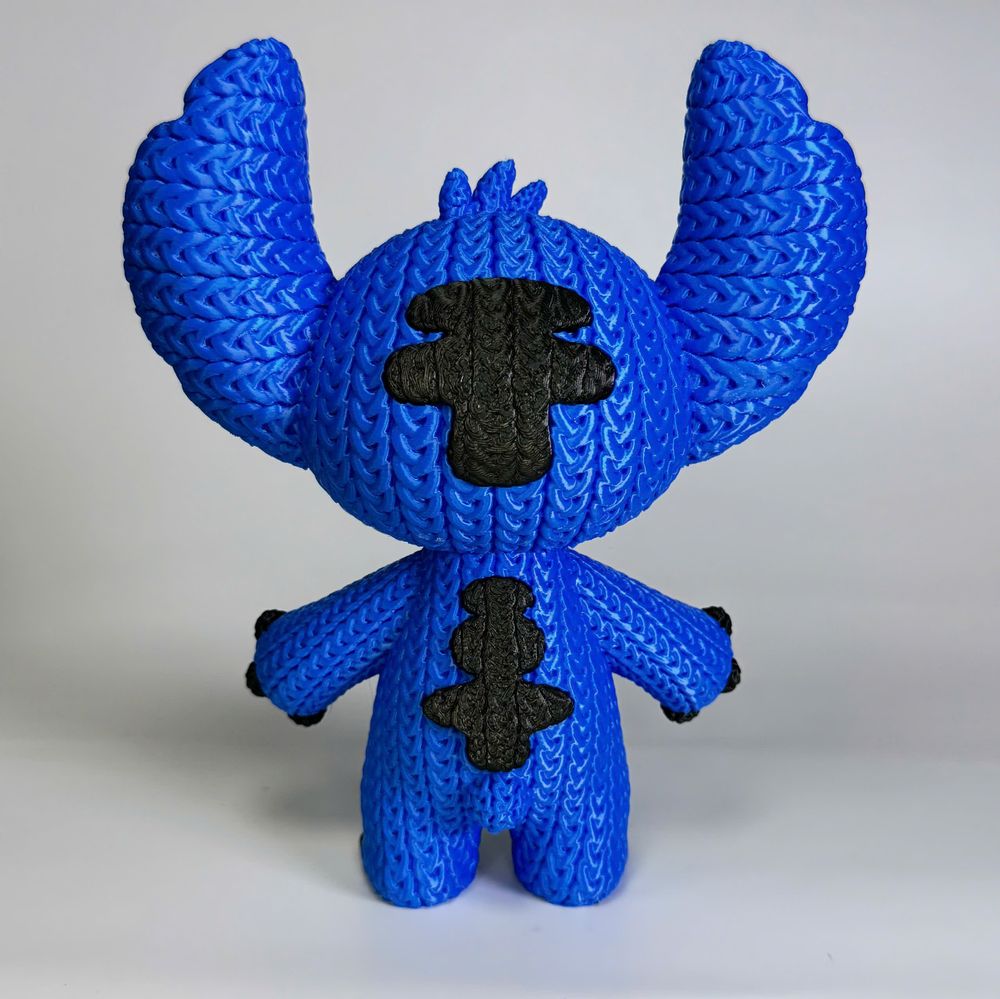 图片[3]-针织史迪仔 Stitch Crochet – Knitted (by Whale3Dstudio)-3D合纵社-3D打印模型STL格式3mf格式免费下载！