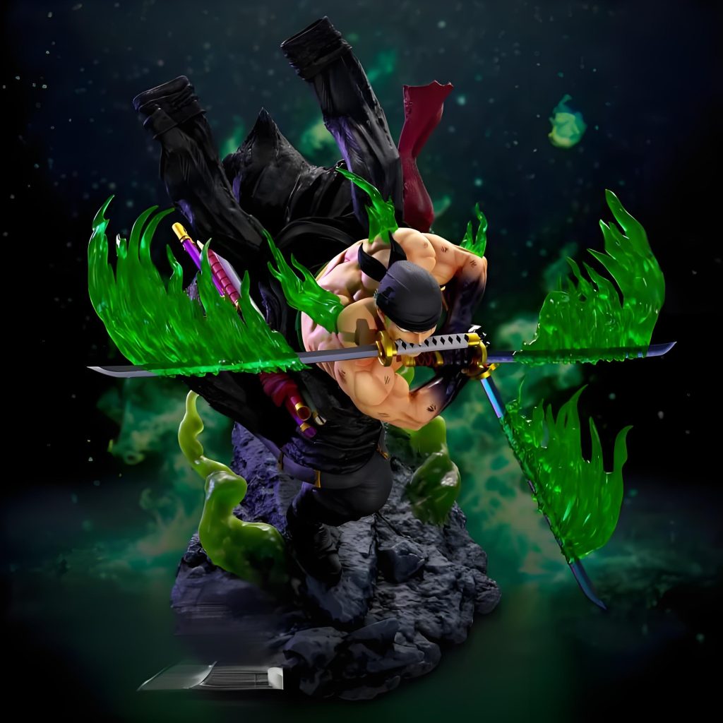 图片[3]-航海王-罗罗洛亚 索隆-3D合纵社-3D打印模型STL格式3mf格式免费下载！