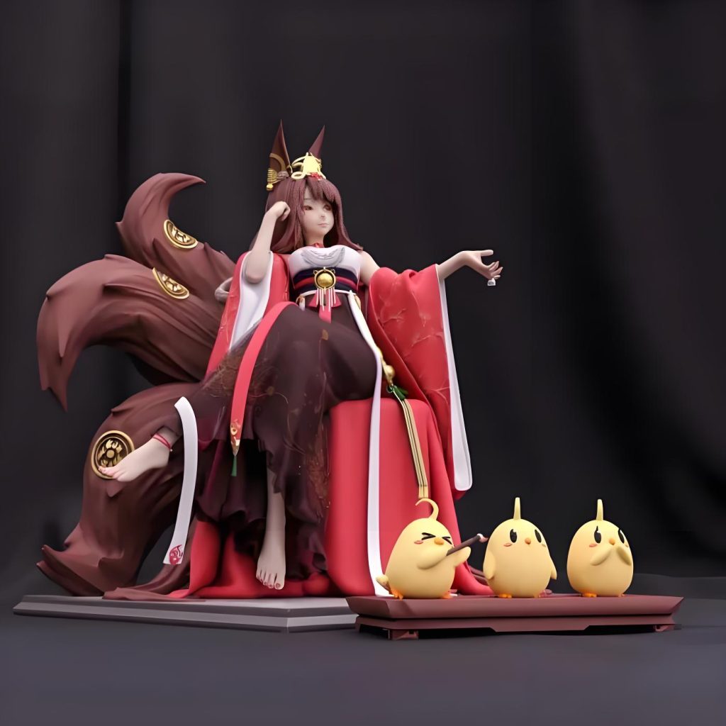 图片[5]-碧蓝航线-九尾赤城-3D合纵社-3D打印模型STL格式3mf格式免费下载！