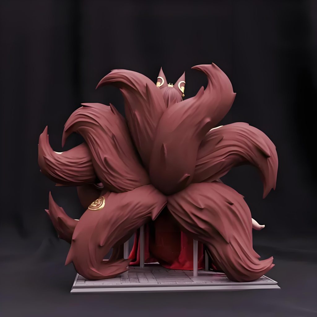 图片[3]-碧蓝航线-九尾赤城-3D合纵社-3D打印模型STL格式3mf格式免费下载！