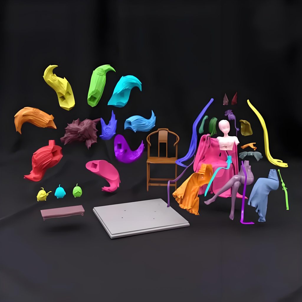 图片[2]-碧蓝航线-九尾赤城-3D合纵社-3D打印模型STL格式3mf格式免费下载！