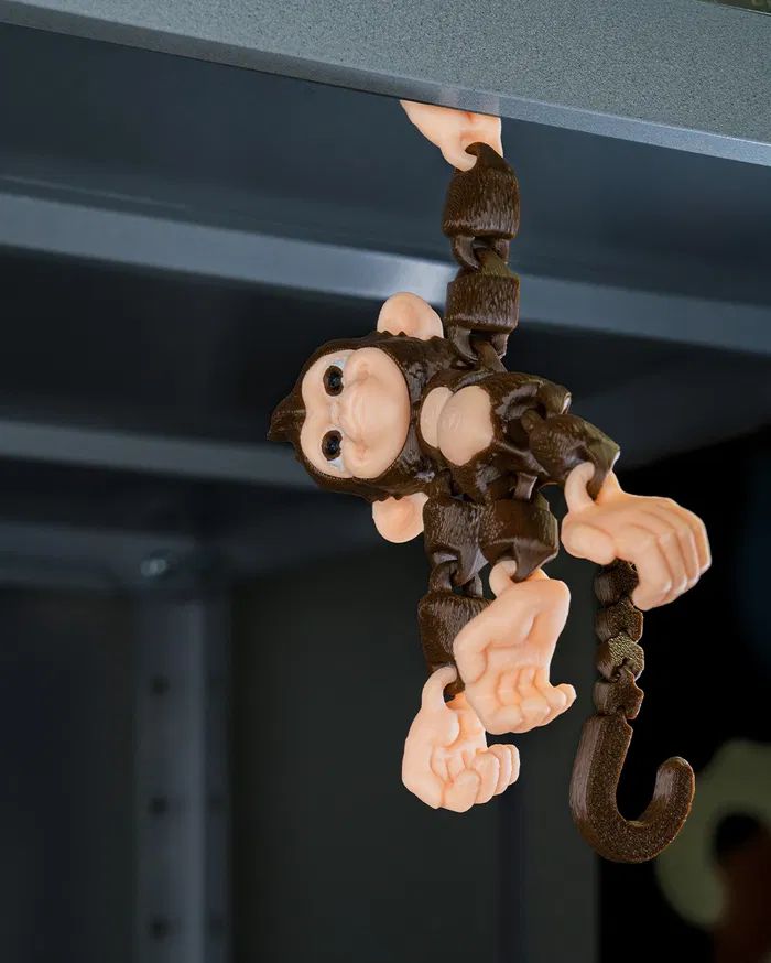 图片[2]-小猴子 StlFlix- Baby Chimp-3D合纵社-3D打印模型STL格式3mf格式免费下载！