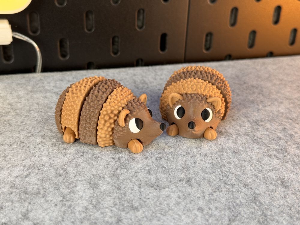 刺猬 Articulated Cute Hedgehog @Print3DWorld-3D合纵社-3D打印模型STL格式3mf格式免费下载！