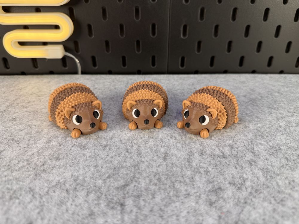 图片[3]-刺猬 Articulated Cute Hedgehog @Print3DWorld-3D合纵社-3D打印模型STL格式3mf格式免费下载！