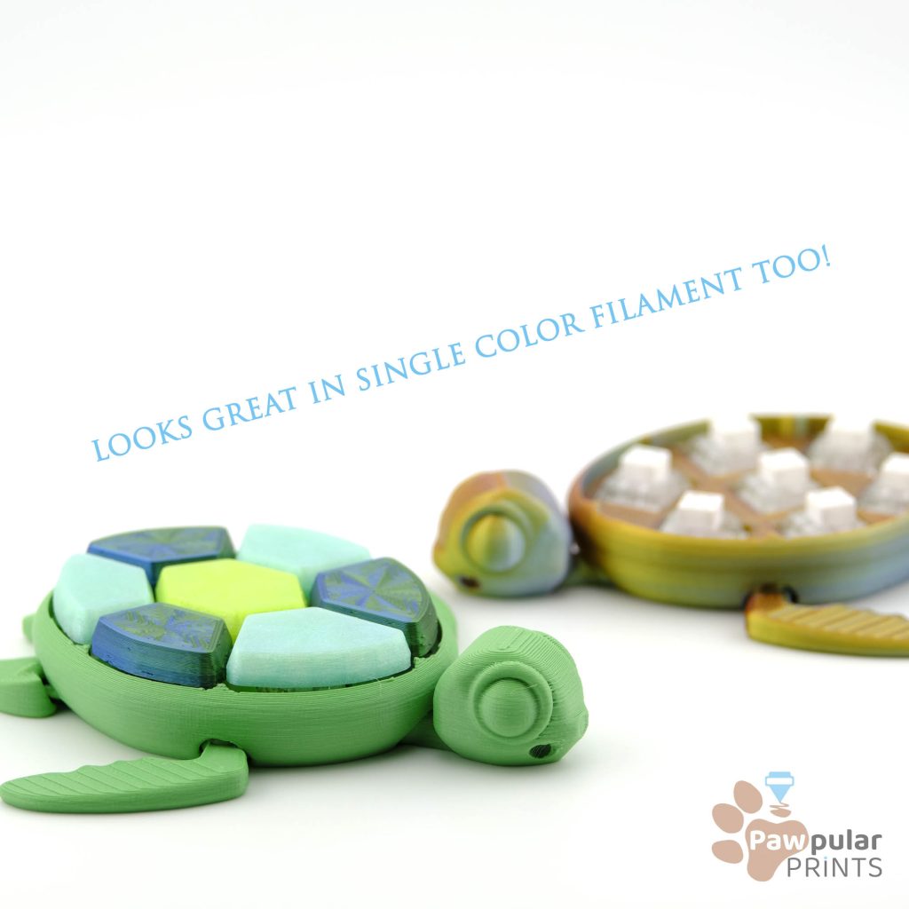 图片[2]-解压按键小海龟 Sea Turtle V2-3D合纵社-3D打印模型STL格式3mf格式免费下载！