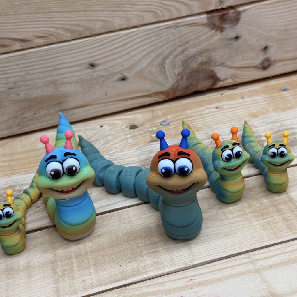 图片[4]-快乐虫子 Happy Worm-3D合纵社-3D打印模型STL格式3mf格式免费下载！