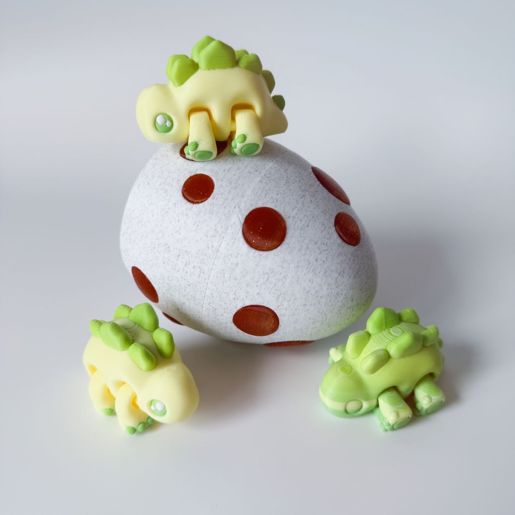 图片[4]-萌萌的剑龙、龙蛋-3D合纵社-3D打印模型STL格式3mf格式免费下载！