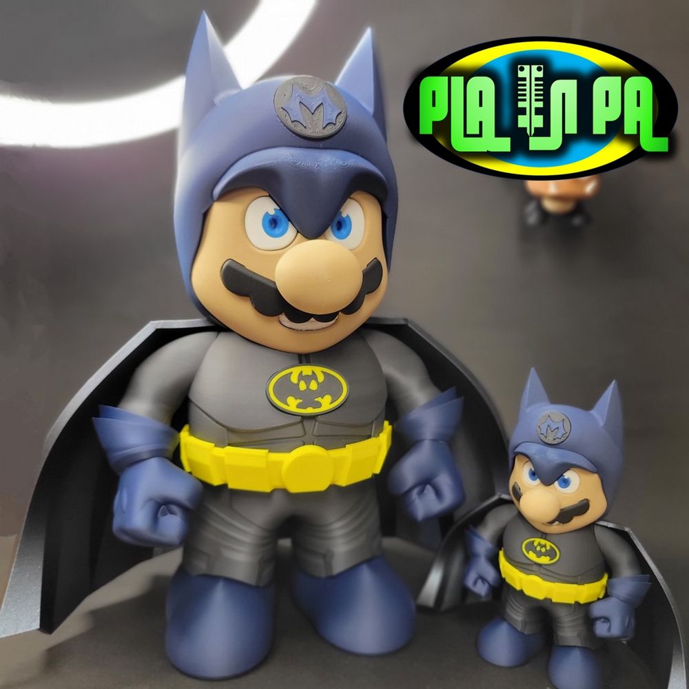 图片[4]-蝙蝠侠马里奥 PLA N PA – Batman Mario-3D合纵社-3D打印模型STL格式3mf格式免费下载！