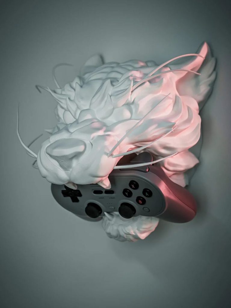 图片[2]-老虎游戏手柄支架 Tiger Controller Stand Creature Series 4-3D合纵社-3D打印模型STL格式3mf格式免费下载！