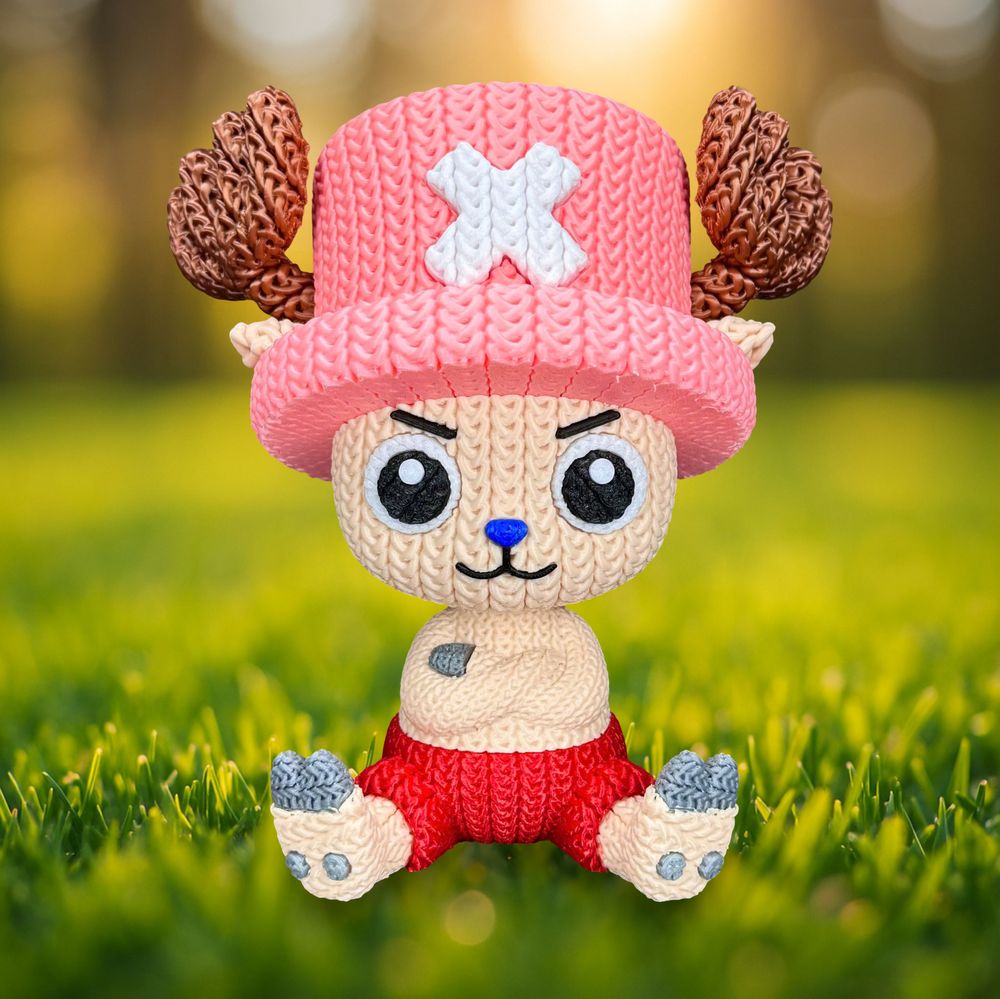 针织乔巴 Whale3Dstudio- Chopper Knitted @Print3DWorld-3D合纵社-3D打印模型STL格式3mf格式免费下载！