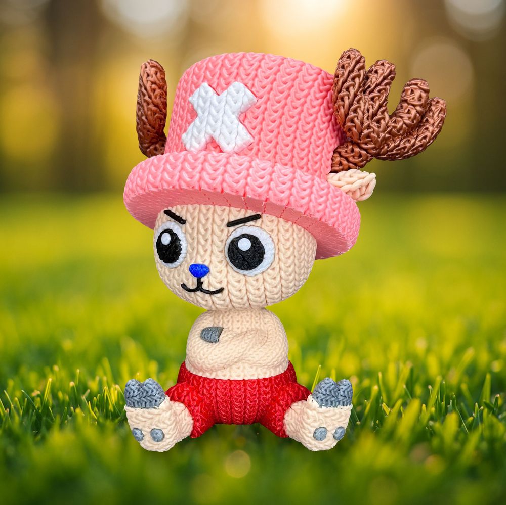 图片[3]-针织乔巴 Whale3Dstudio- Chopper Knitted @Print3DWorld-3D合纵社-3D打印模型STL格式3mf格式免费下载！