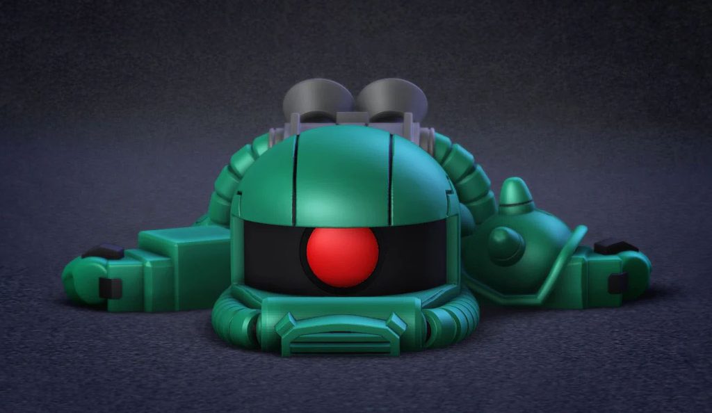 图片[3]-乌龟扎古 Super Turtle Gundam Zaku-3D合纵社-3D打印模型STL格式3mf格式免费下载！