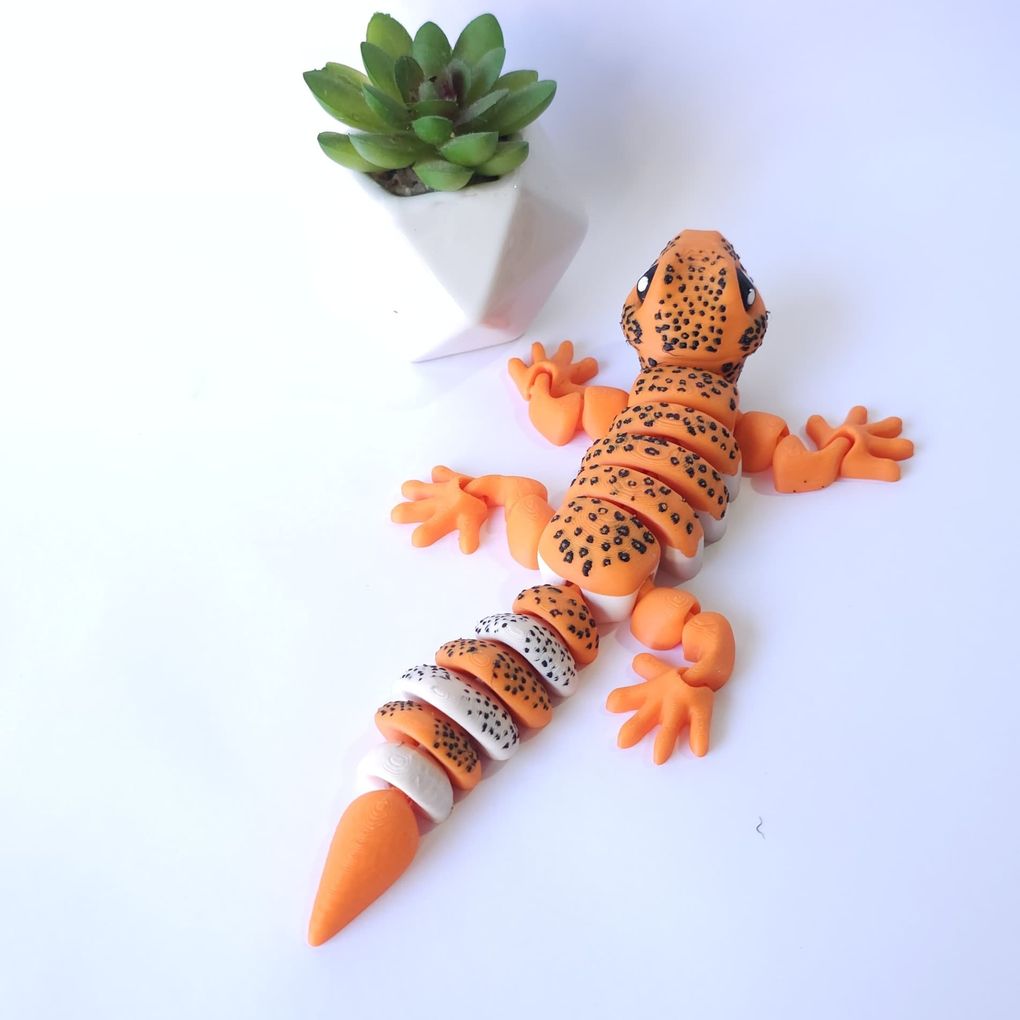 图片[2]-豹纹壁虎 Nice Flexi Gecko Patreon-3D合纵社-3D打印模型STL格式3mf格式免费下载！