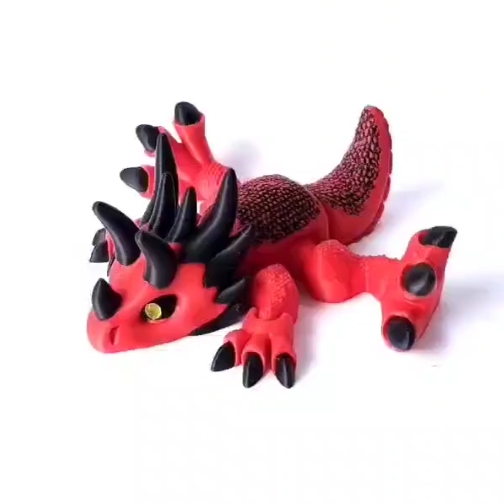 怪物恐龙 Monster Flexi Dinosaur-3D合纵社-3D打印模型STL格式3mf格式免费下载！