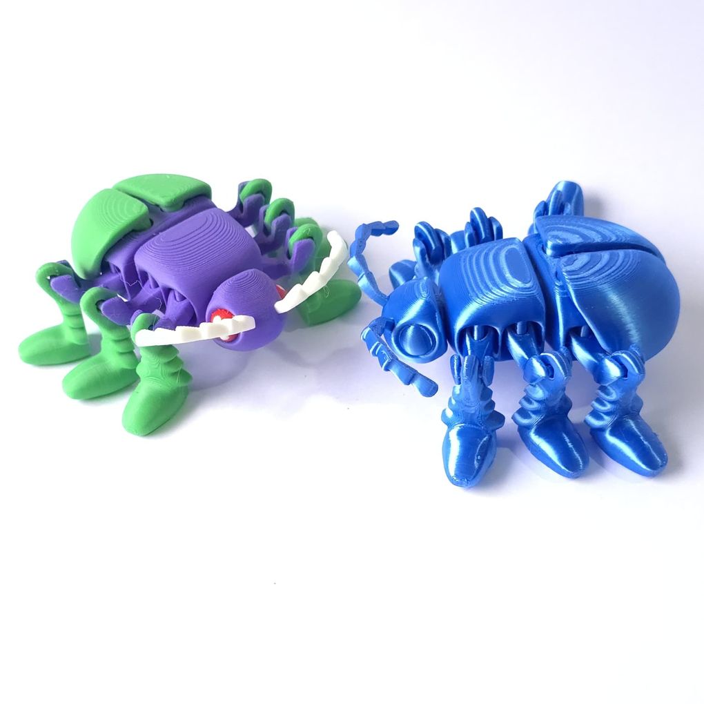 图片[2]-小甲虫 little Flexi beetle-3D合纵社-3D打印模型STL格式3mf格式免费下载！