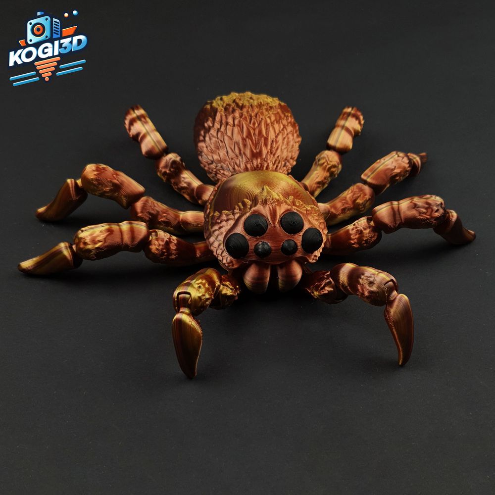 狼蛛 Tarantula-3D合纵社-3D打印模型STL格式3mf格式免费下载！