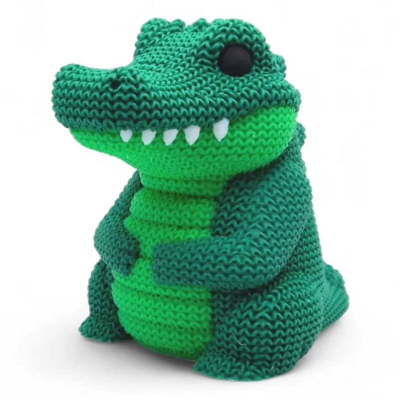 针织鳄鱼宝宝Knitted+Crocodile+-+HIGH-3D合纵社-3D打印模型STL格式3mf格式免费下载!