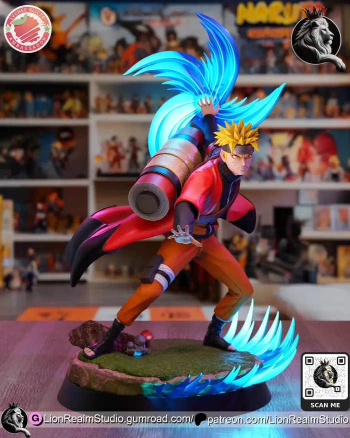 图片[3]-【火影忍者】漩涡鸣人-3D合纵社-3D打印模型STL格式3mf格式免费下载！