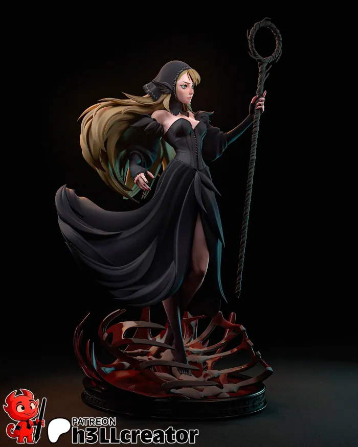 图片[4]-迷宫饭-玛露西尔-3D合纵社-3D打印模型STL格式3mf格式免费下载！