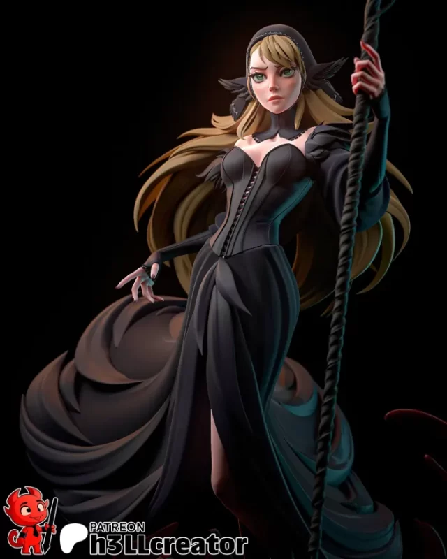 迷宫饭-玛露西尔-3D合纵社-3D打印模型STL格式3mf格式免费下载！