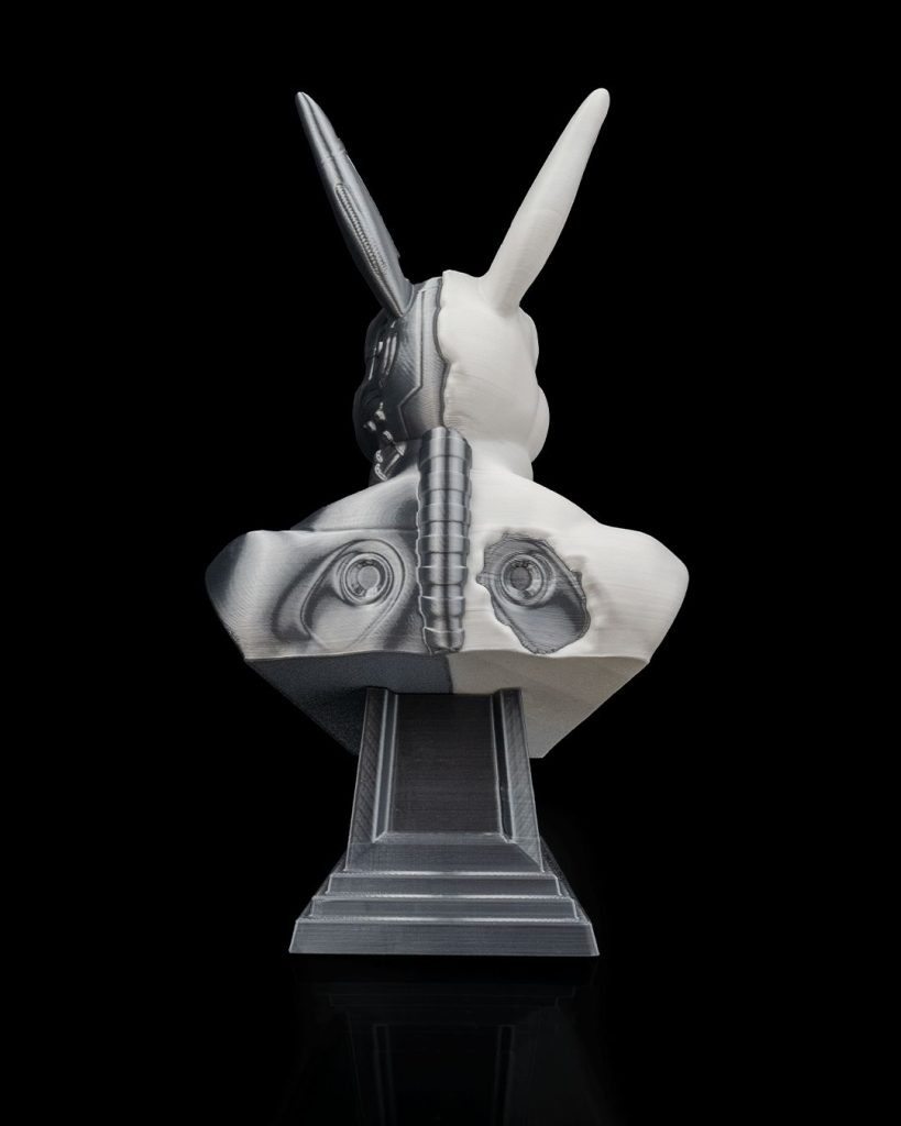 图片[2]-赛博兔半身像-3D合纵社-3D打印模型STL格式3mf格式免费下载！