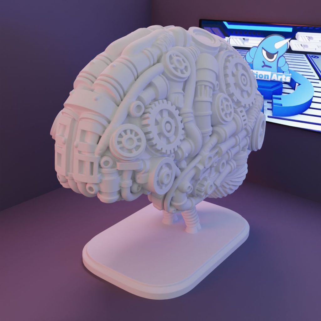 图片[2]-机械大脑-3D合纵社-3D打印模型STL格式3mf格式免费下载！