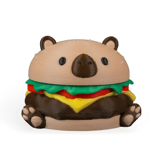 图片[4]-汉堡熊 Capyburger-3D合纵社-3D打印模型STL格式3mf格式免费下载！