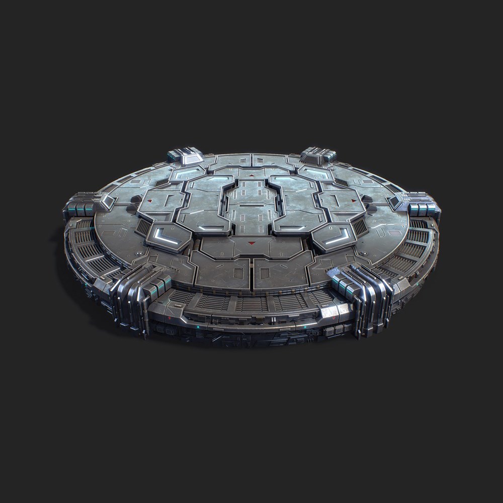 机甲地台-3D合纵社-3D打印模型STL格式3mf格式免费下载！