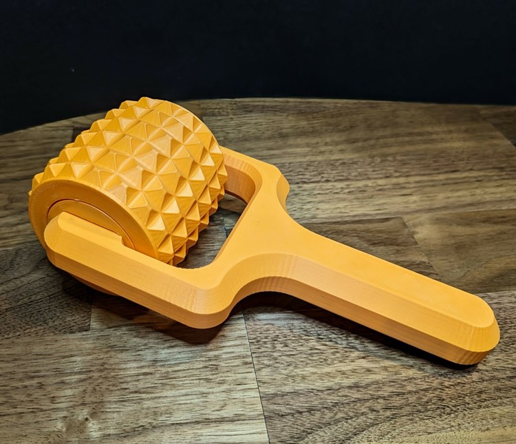 按摩滚轮-3D合纵社-3D打印模型STL格式3mf格式免费下载！