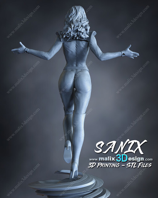 图片[3]-风暴女-3D合纵社-3D打印模型STL格式3mf格式免费下载！