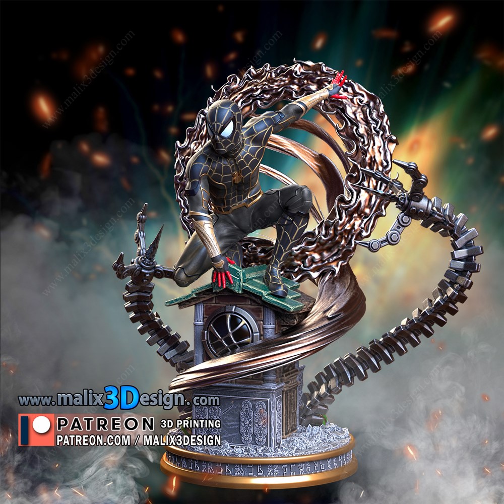 图片[4]-蜘蛛侠3-3D合纵社-3D打印模型STL格式3mf格式免费下载！